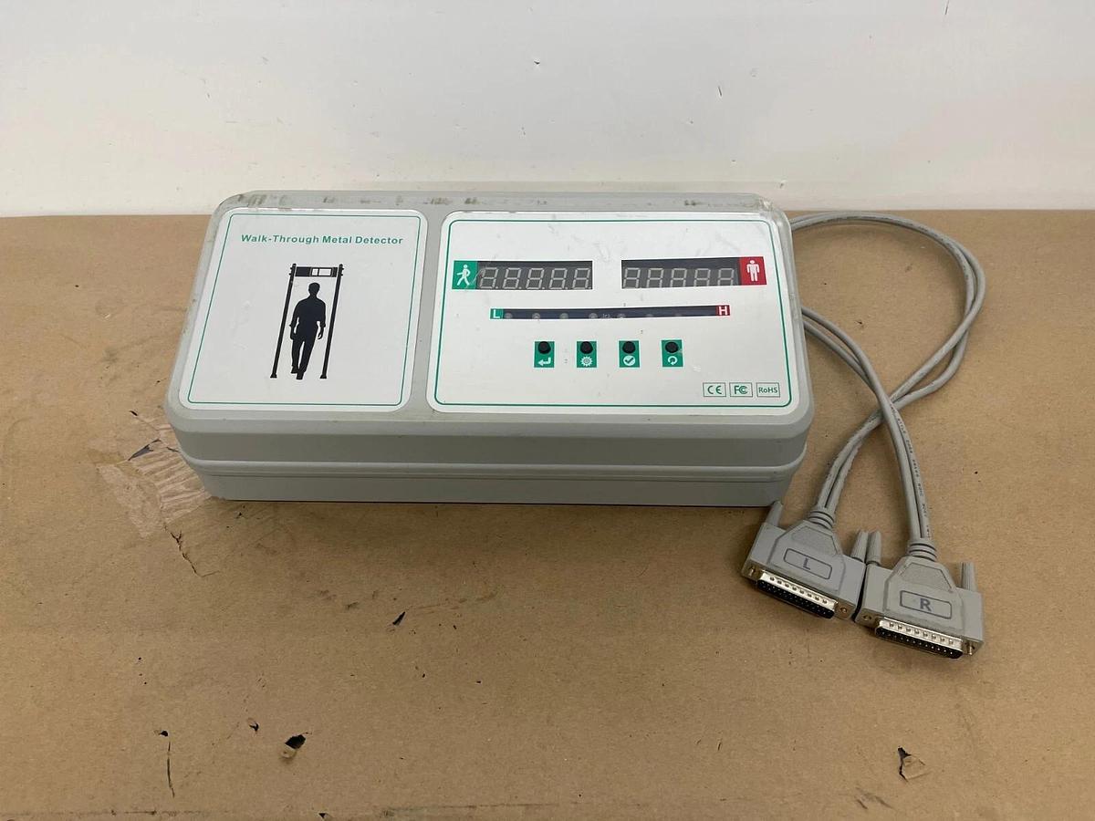 Used Control Unit for Zorpro 6T Walkthrough Metal Detector