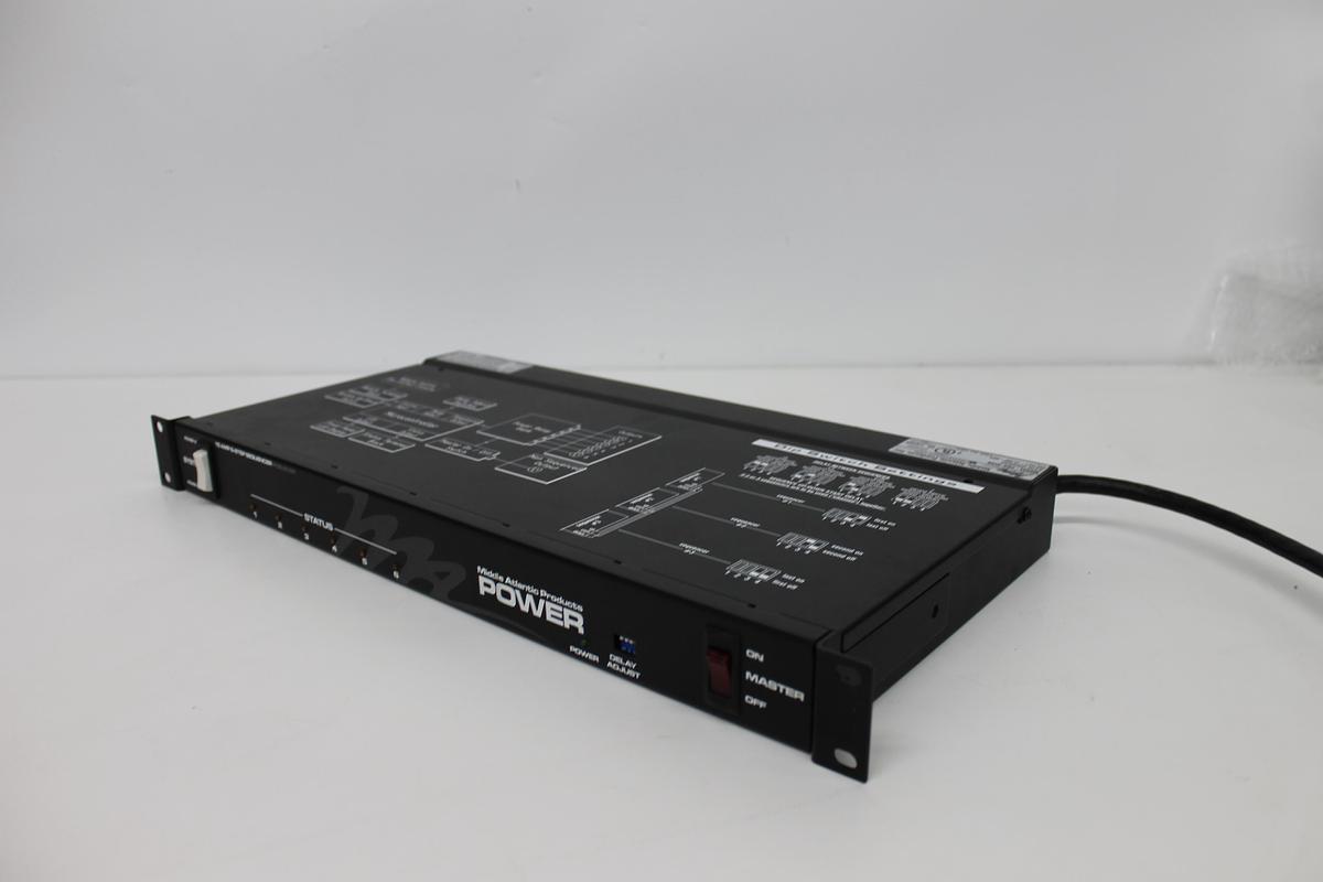 Used Middle Atlantic Power Sequencer PDS-620R 6-Step Sequencer 115V 20 Amp 6 Outlets