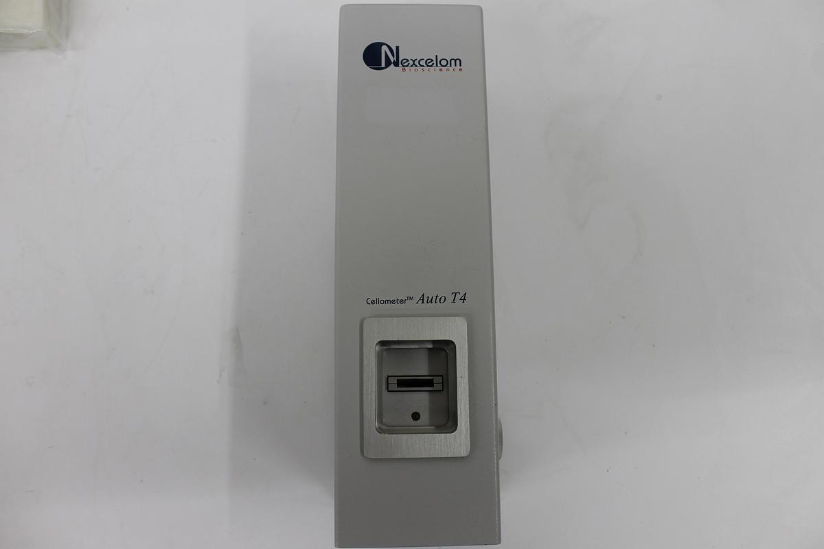 Used Nexcelom Cellometer Auto T4 Cell Counter w/ Cables + Cell Chambers