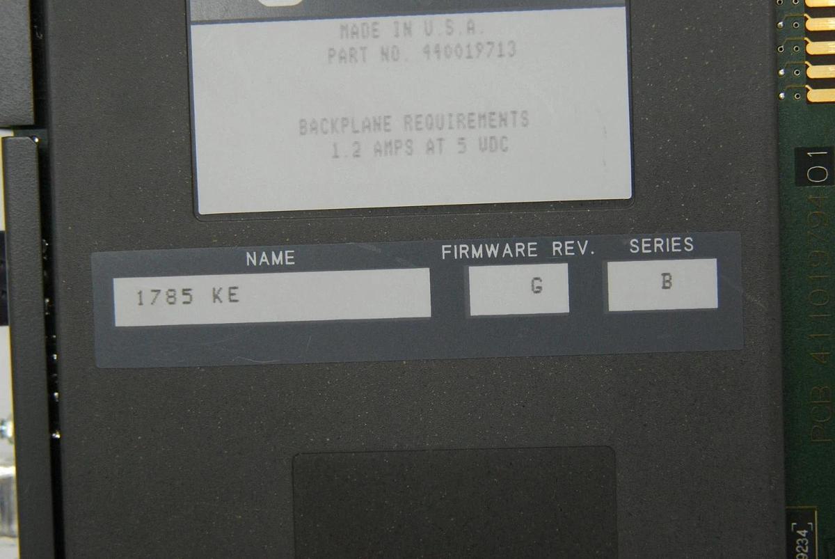 Used Allen-Bradley 1785-KE DH+/RS232 INTFC Interface Module