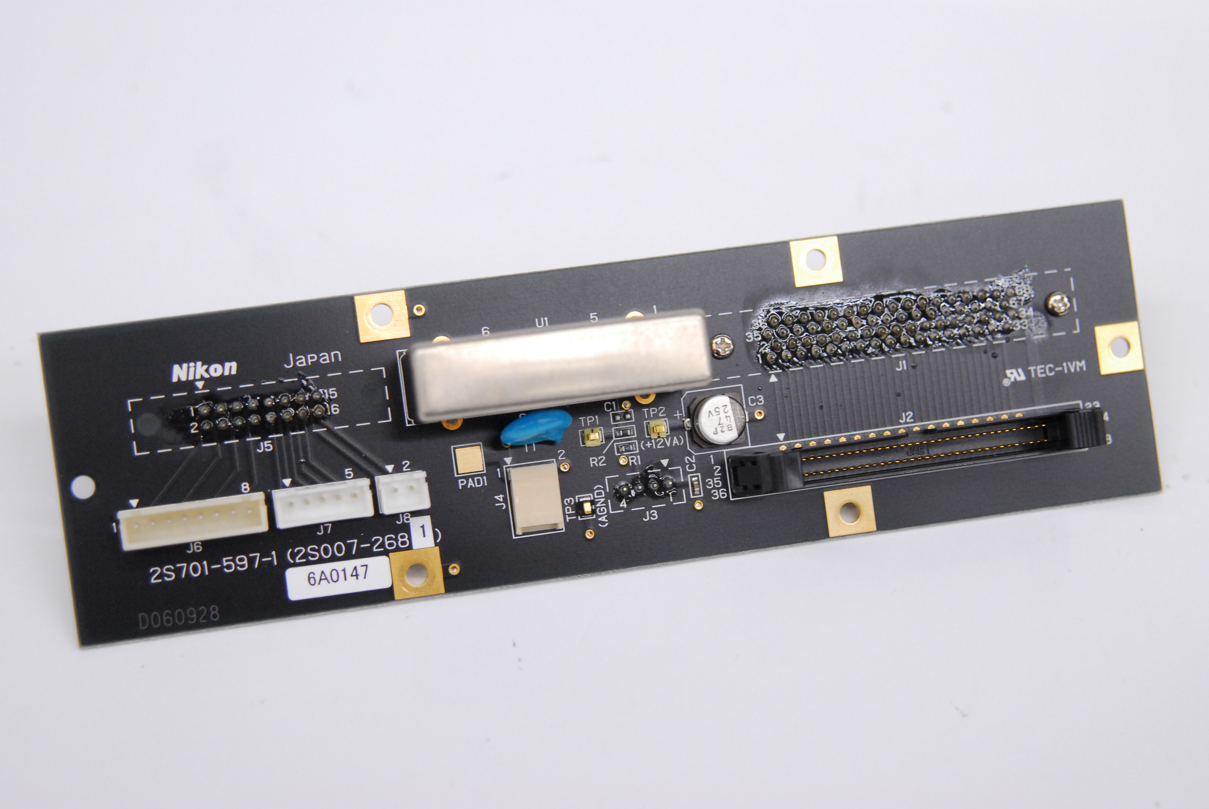 Used Nikon 2S701-597-1 Galvanometer Interface Board - C1-SHS Spectral Detector