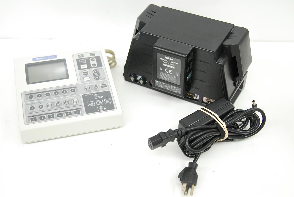 Used Nikon T-HUBC Communications Hub Controller W/ T-RCP Remote Control Pad (TE2000)