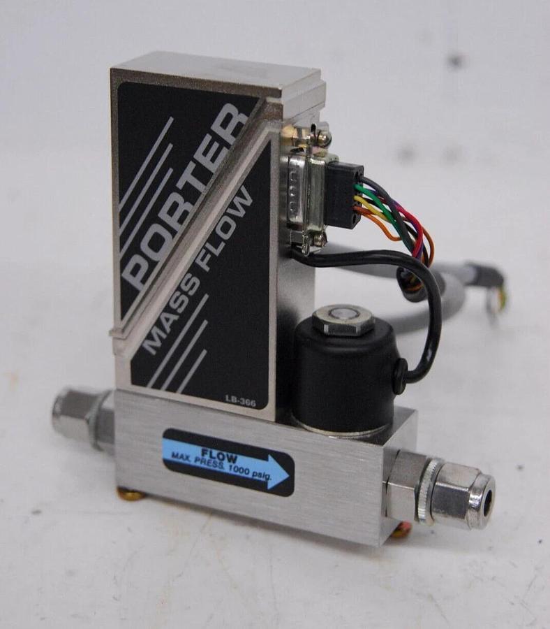 Used Porter Perkin Elmer LB-366 201-DNASVCAG Mass Flow Meter