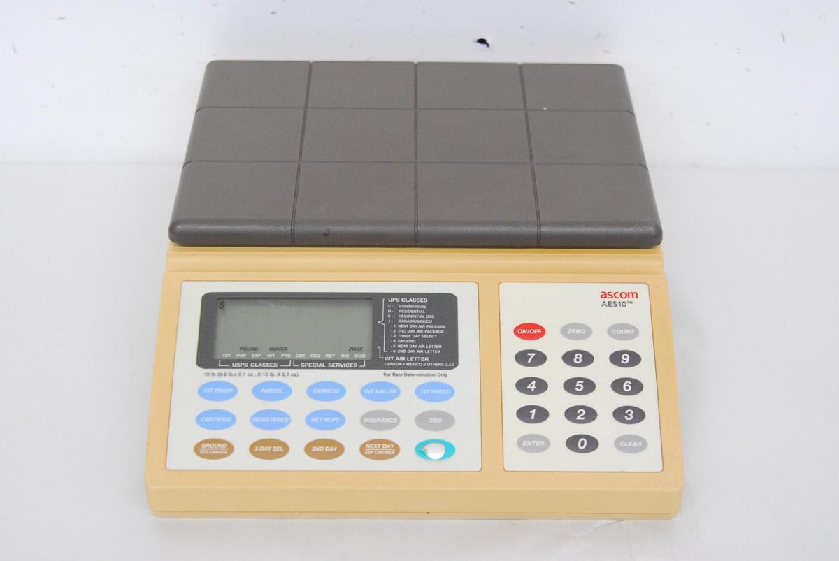 Used Ascom AES10 Postal Scale