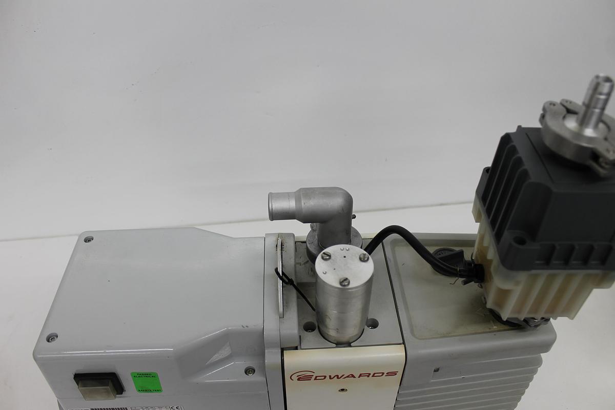 Used Edwards RV8 Vacuum Pump w/ EMF10 Oil Filter 