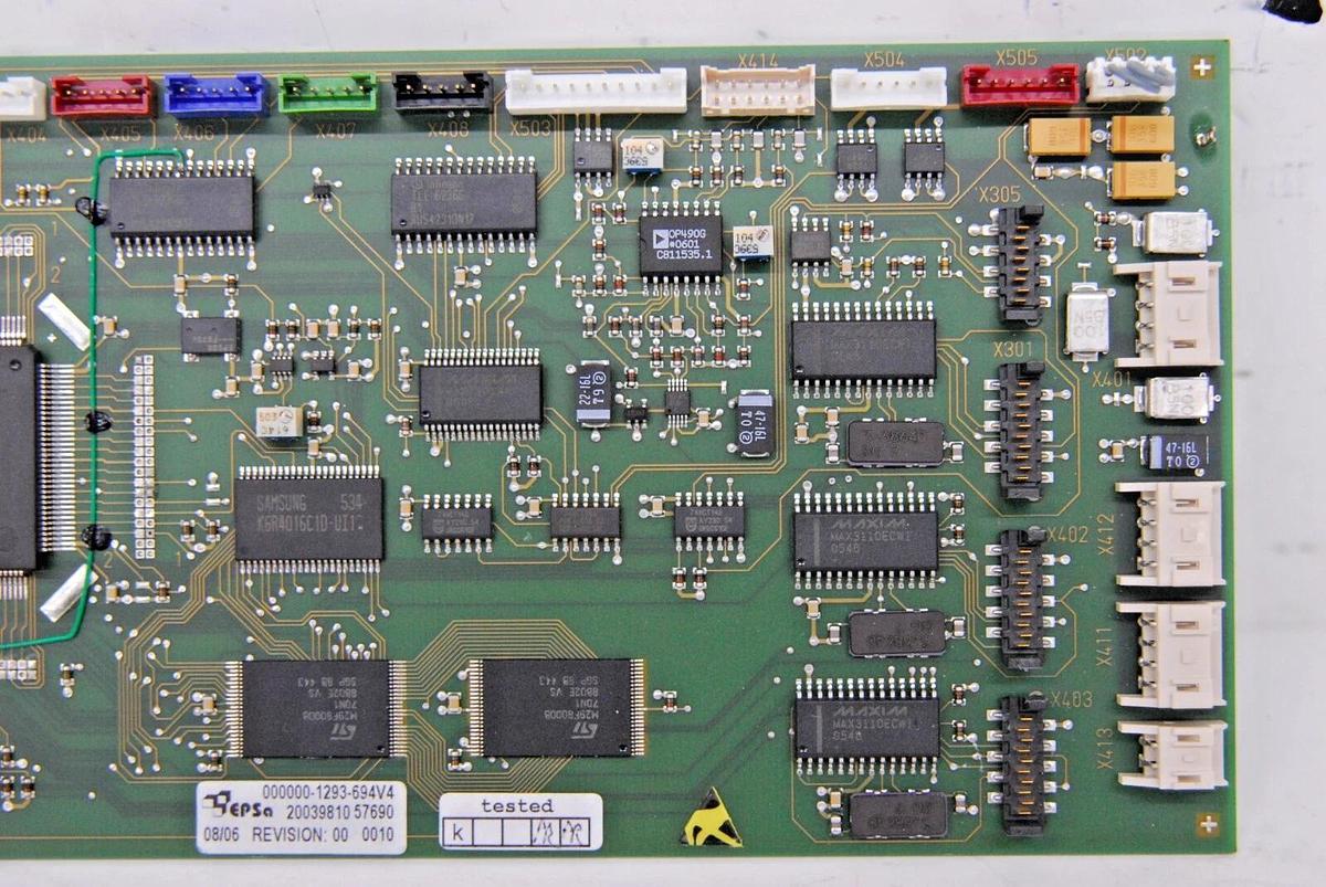 Used Zeiss 1293-694 000000-1293-694V4 AR-Remote/Safety Laser Control Board -  LSM 510