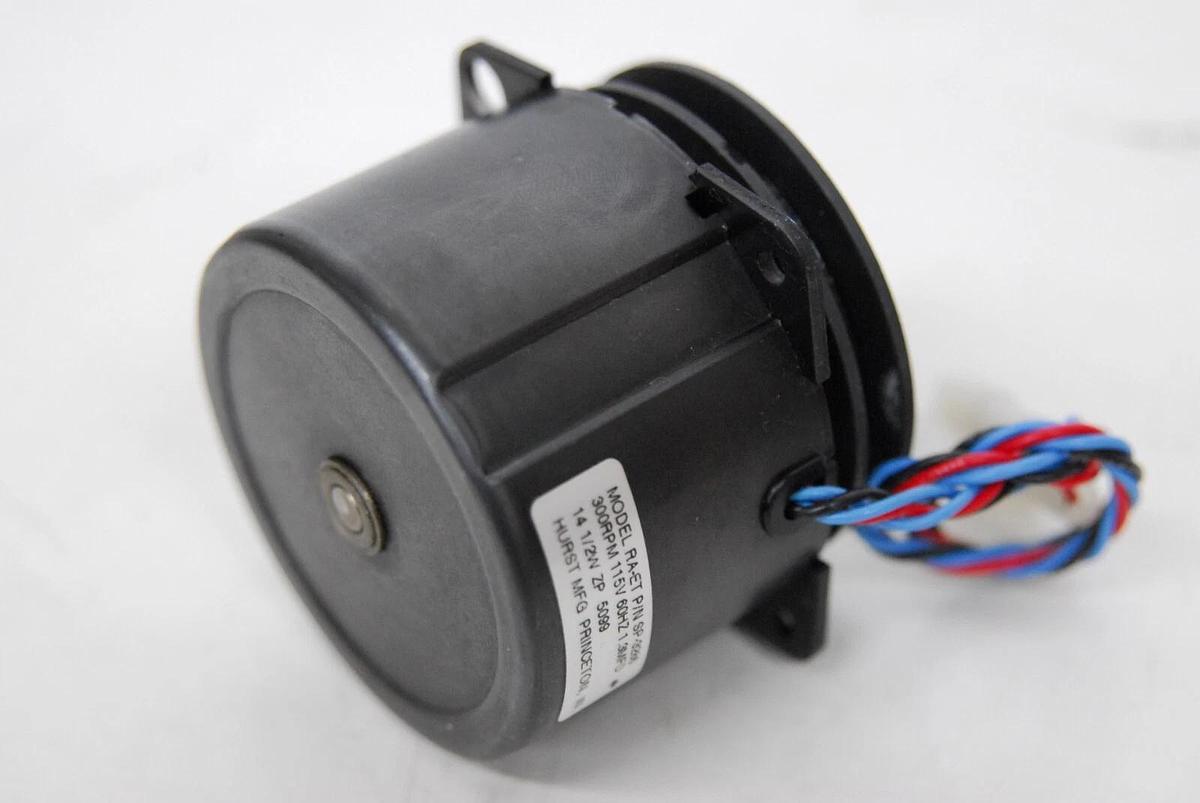 Used Hurst RA-ET SP-3286 Direct Drive Synchronous Motor 300RPM/115V/60Hz/1.3MFD