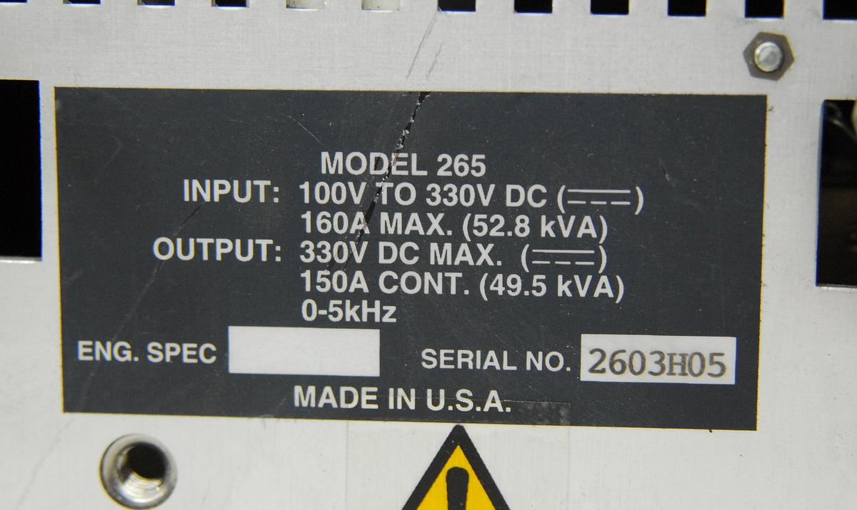 Used Bruker T8100 TOMO COPLEY265P MODIFIZ (DCCT) Gradient Amplifier - BioSpin MRI