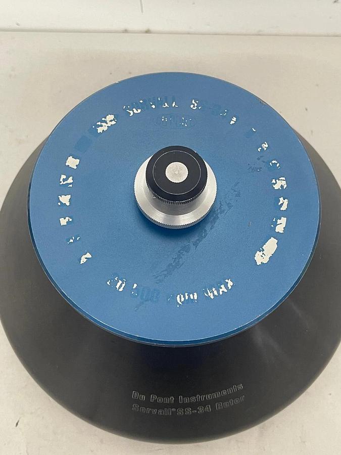 Used Du Pont - Sorvall SS-34 Fixed-Angle Rotor W/ Lid - 20,500 rpm