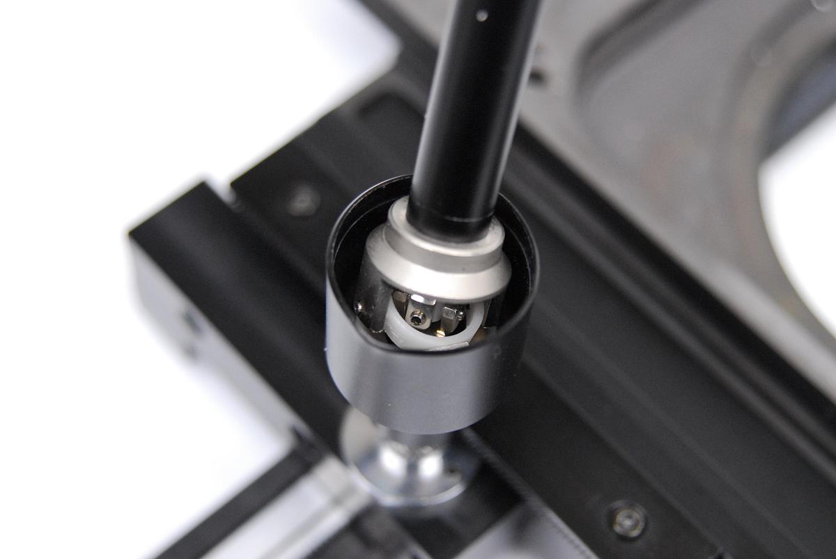 Used Nikon XY Mechanical Microscope Stage W/ Specimen Holder (TE200 TE300 TE2000)