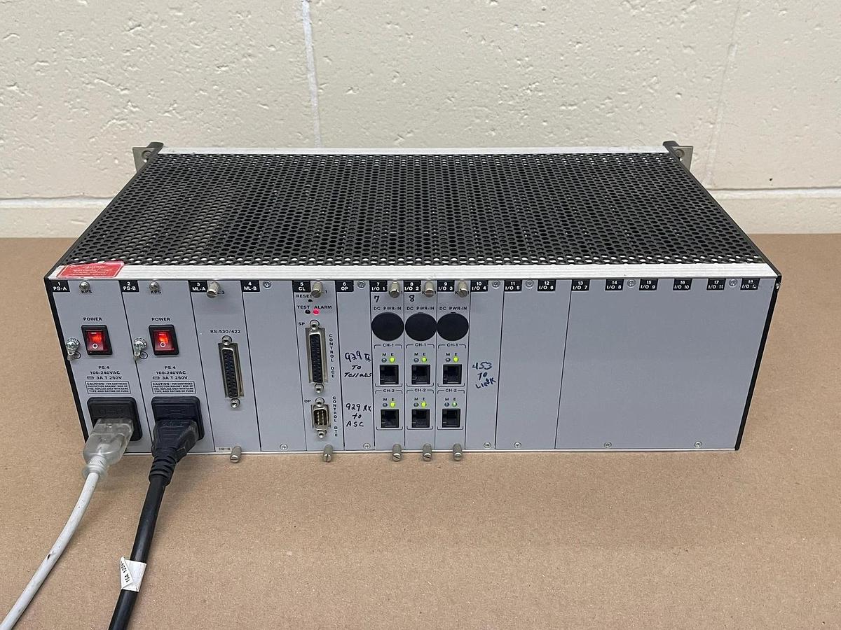 Used California Microwave MDS MX-2000 Digital Multiplexer (4200583000) W/ Cards