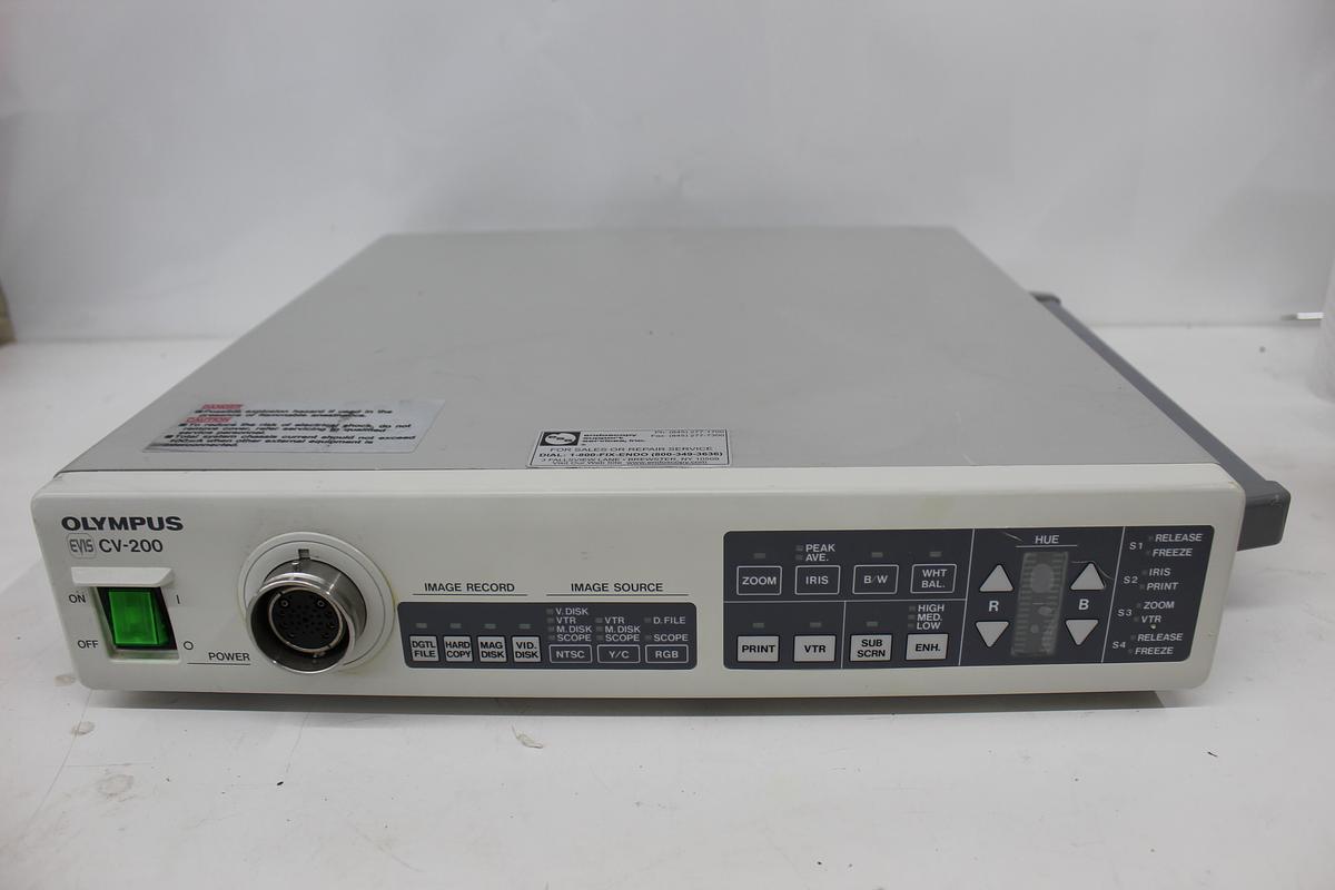 Used Olympus EVIS CV-200 Endoscopy Video System Center Processor
