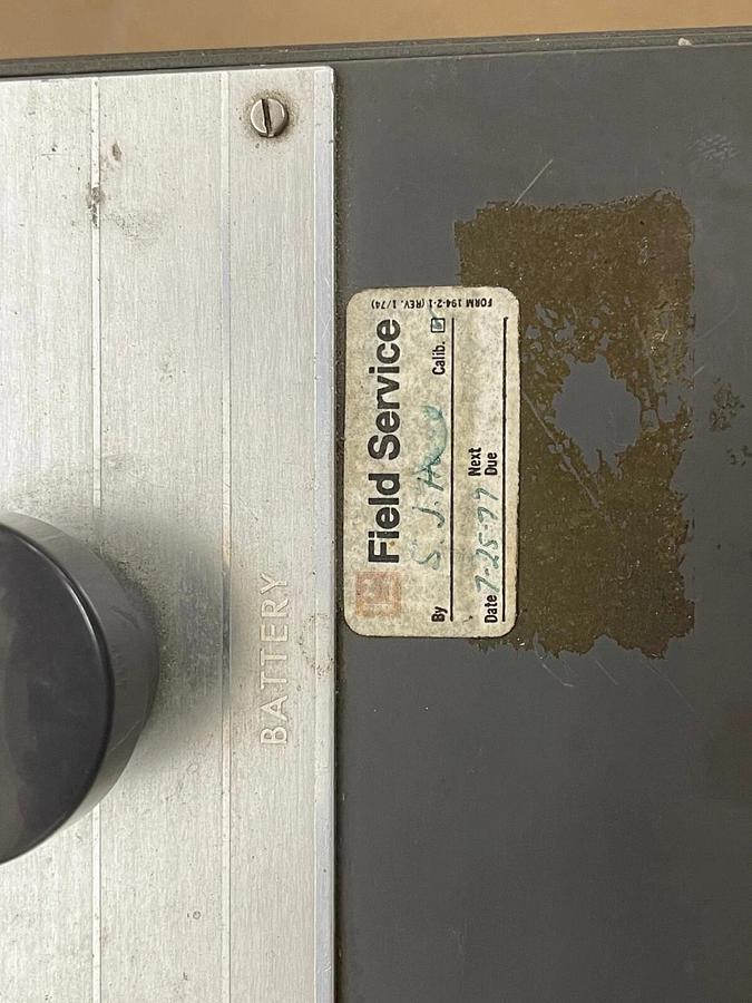 Used Leeds and Northrup Millivolt Potentiometer/Galvanometer Cat. No. 8690