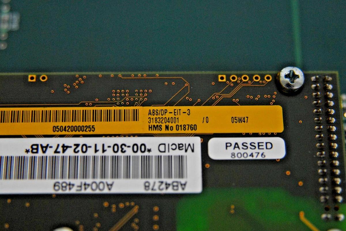 Used Kawasaki 50999-2142R00 1JF-51 Control Board W/ HMS 018760 Network Card