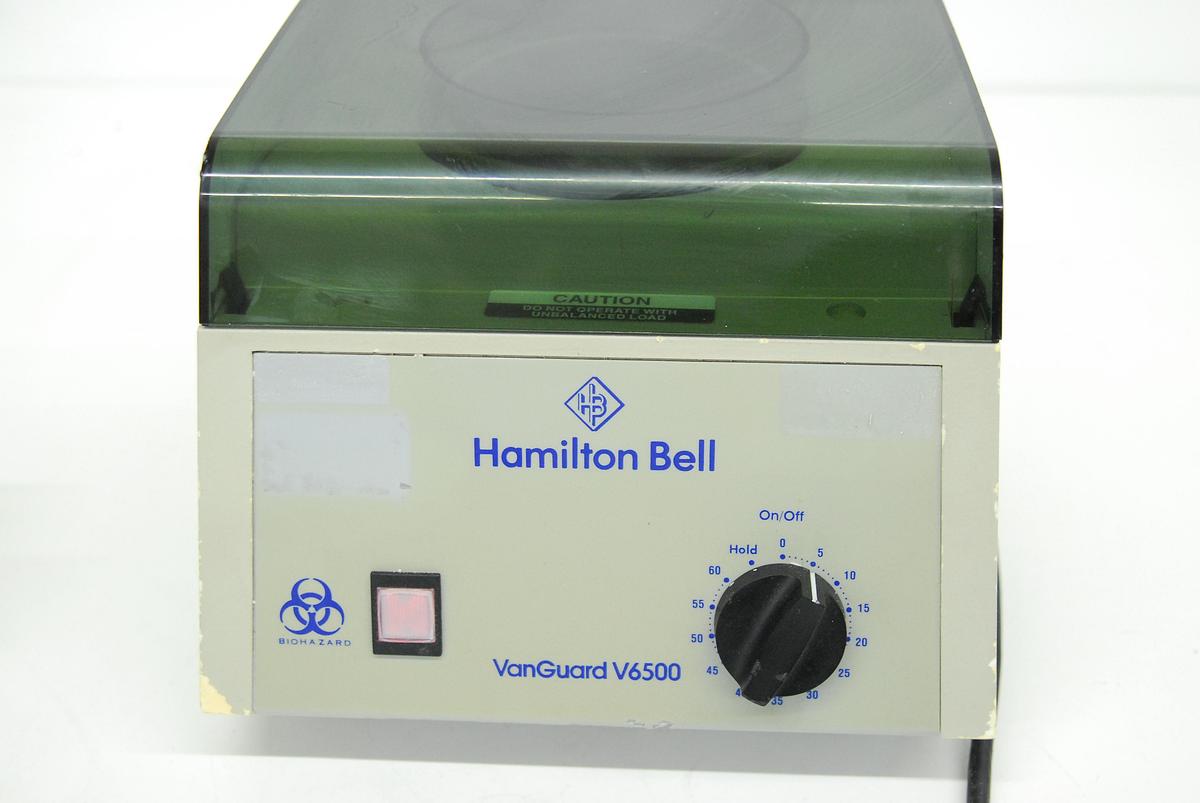 Used Hamilton Bell Vanguard V6500 Centrifuge - 3400RPM