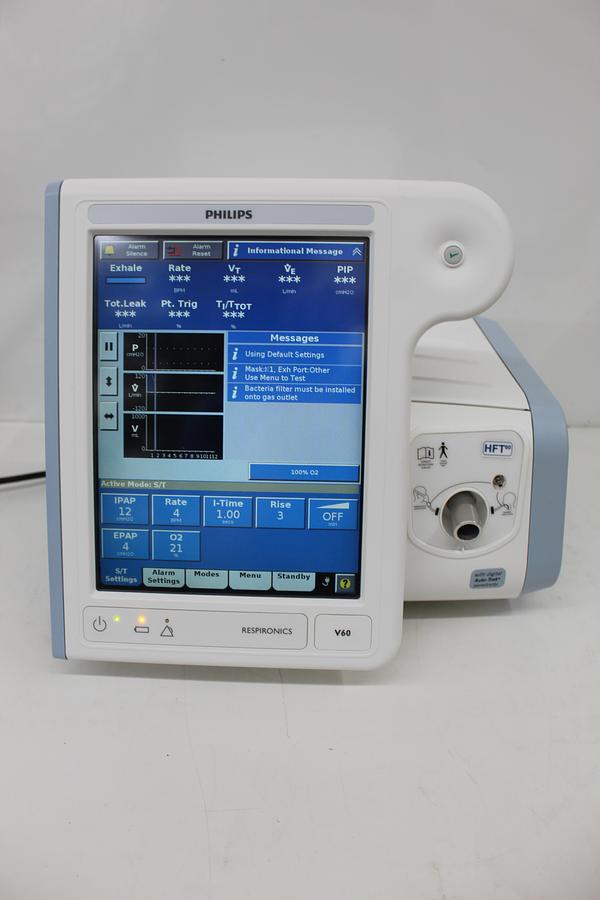 Used Philips Respironics V60 Plus Ventilator System