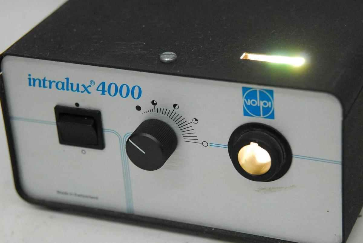 Used Volpi Intralux 4000 Microscope Fiber Optic Light Source
