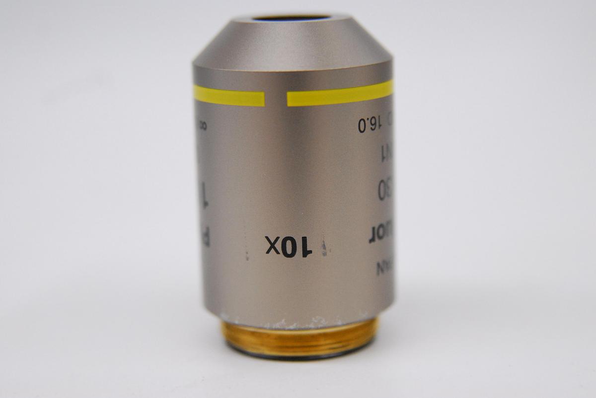 Used Nikon Plan Fluor 10x/0.30 DIC L/N1 ∞/0.17 WD 16.0 Microscope Objective