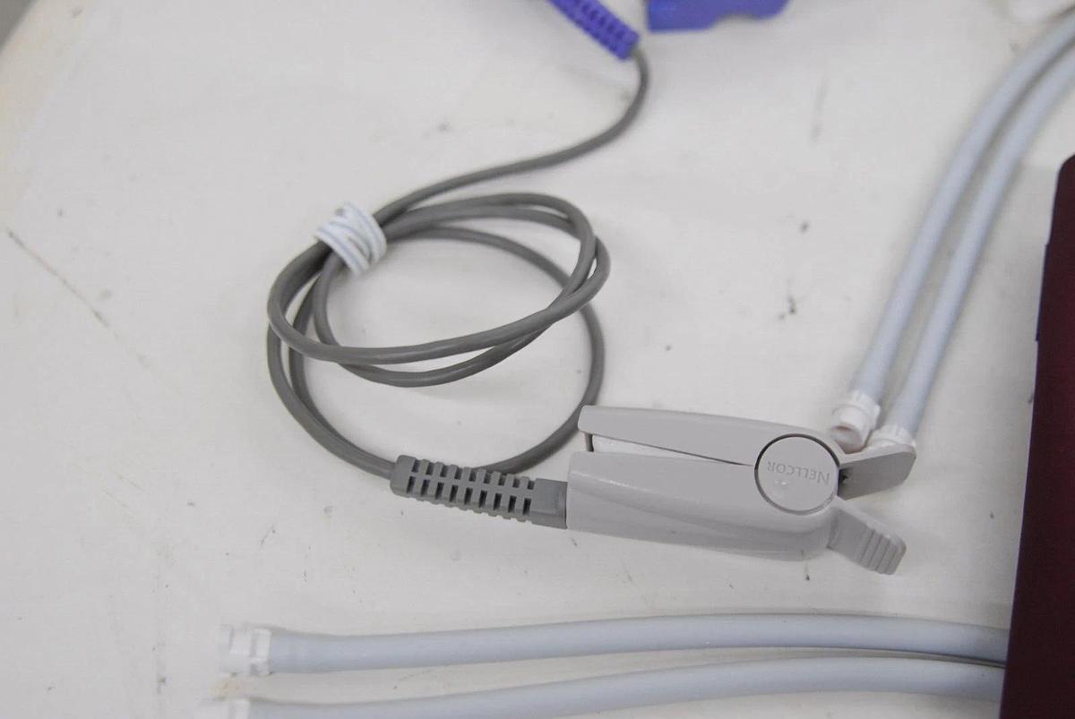 Used Welch Allyn 45NTO Vital Signs Spot LXi Patient Monitor W/ Stand, and MORE