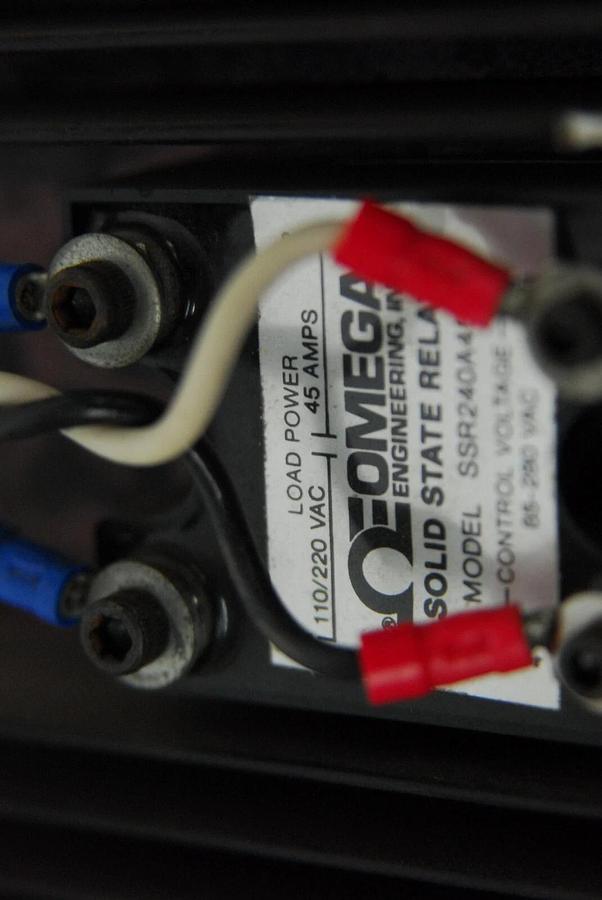 Used Omega SSR240A45 Solid State Relay W/ Mount/Heat Sink- TESTED
