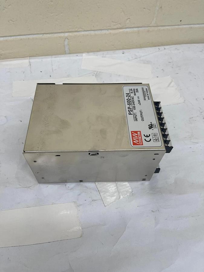 Used Mean Well PSP-600-24 Power Supply 6135275849956