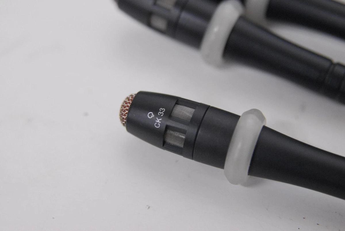 Used AKG CS5 DU Conference Delegate Base Unit W/ Microphone, 1x AC Adapter - Lot of 4