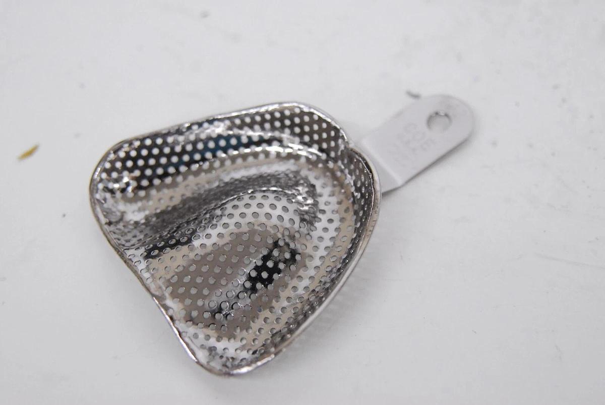 Used CG COE 62 260621 Metal Impression Tray #62 Individual Uppers (Large) - Lot of 8