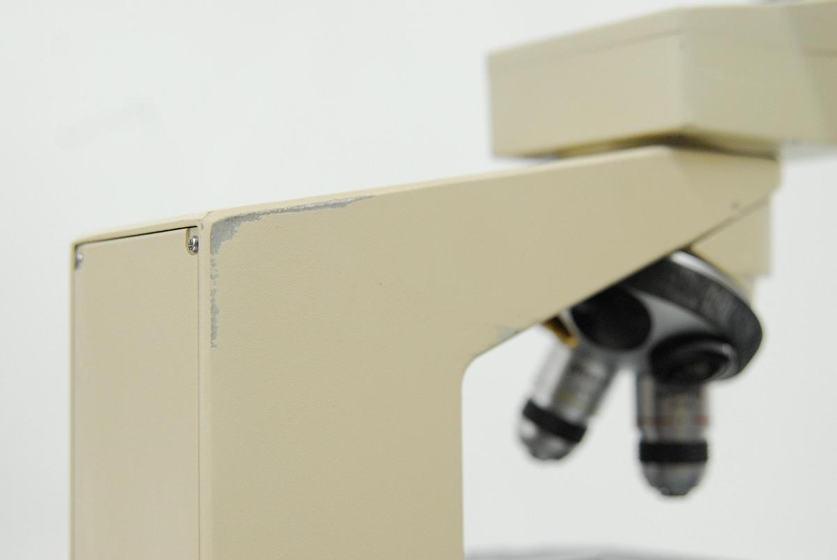 Used Olympus BH-2 BHTU Binocular Microscope W/ DPlan 4/10 Objectives, Light Pre-Set