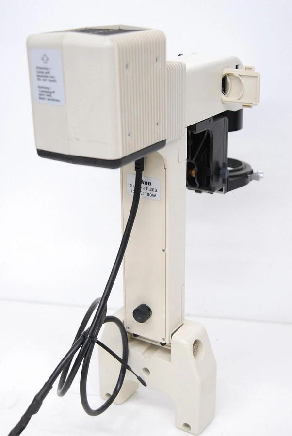 Used Nikon Diaphot 200 - Lamp Housing Illumination Pillar Condenser Mount