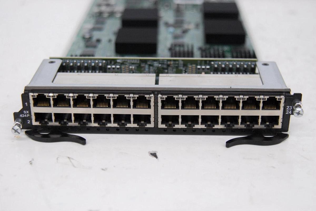 Used Foundry Networks SX424P 35529-701A FastIron SuperX 24-port Ethernet Module