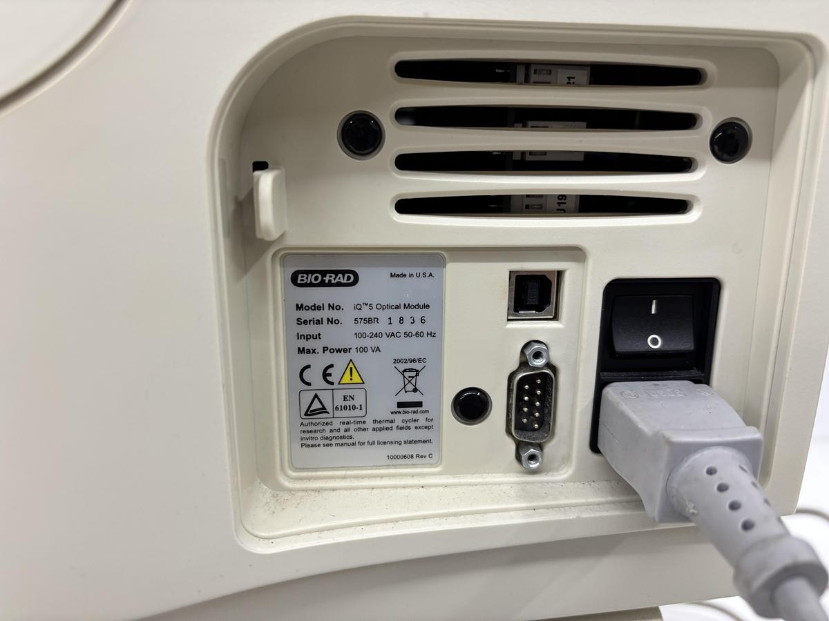 Used Bio Rad iCycler Thermal Cycler w/ iQ 5 Optical Module