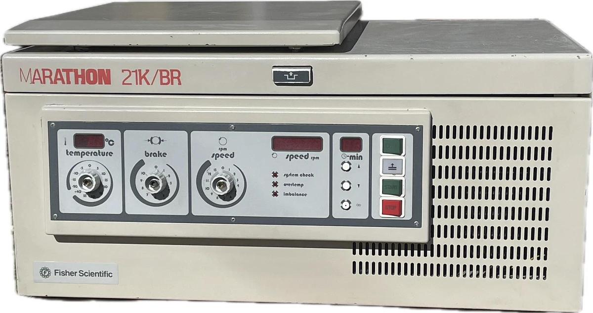 Used Fisher Scientific Hermle Marathon 21K/BR Refrigerated Centrifuge W/ Rotor 220:59
