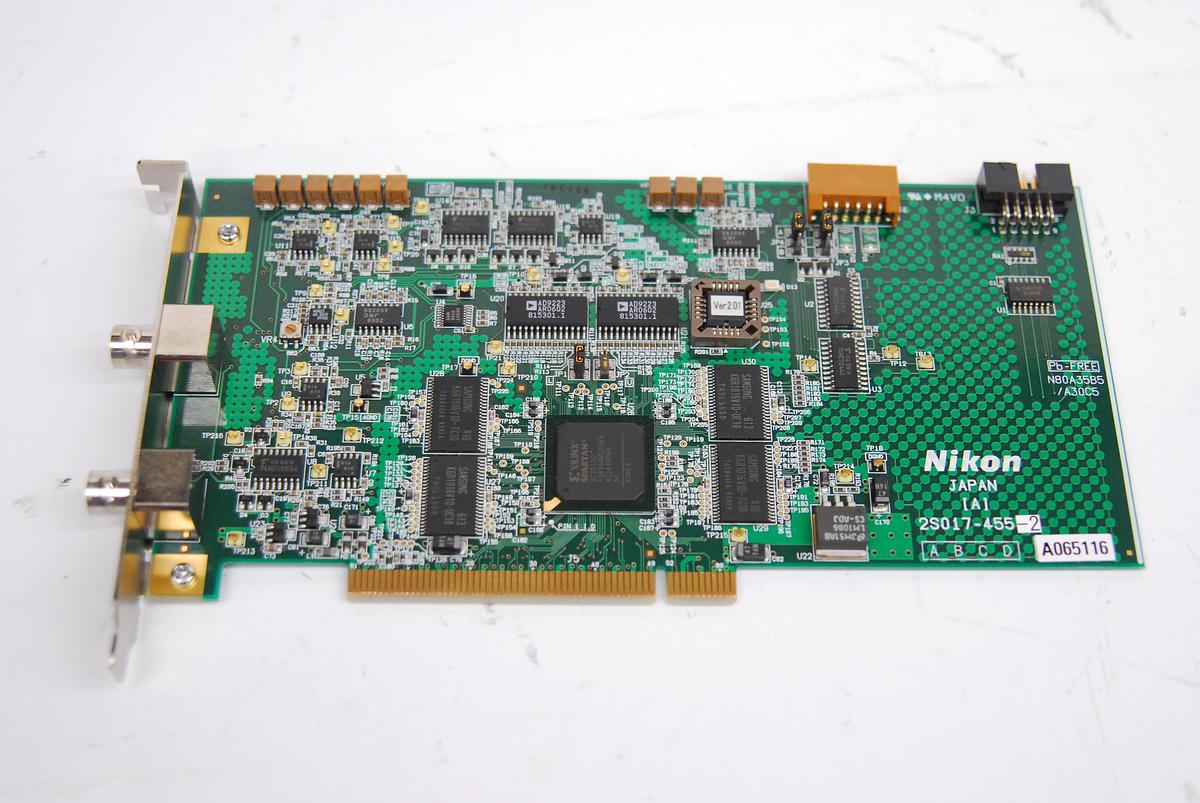 Used Nikon 2S017-455 PMT Acquisition Board R/B Channels v2.01 - D-eclipse C1