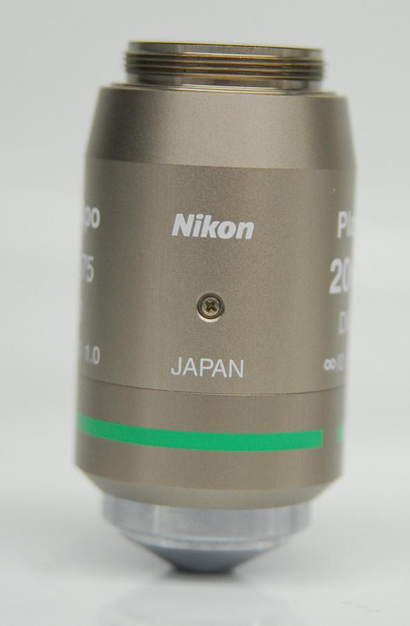 Used Nikon Plan APO 20x/0.75 DIC N2 ∞/0.17 WD 1.0 Microscope Objective W/ DIC Prism