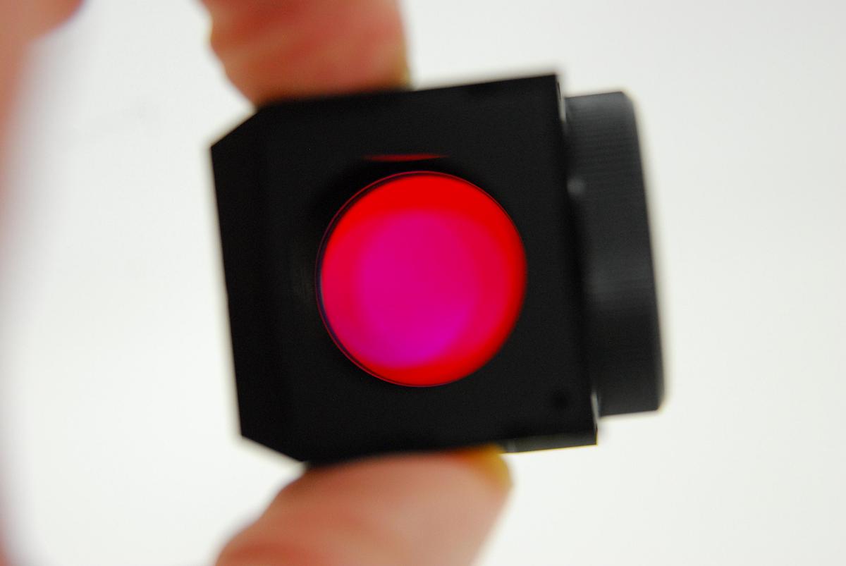 Used Nikon 96366 ET CY5 C143066 Microscope Fluorescence Filter Cube (TE2000-E)