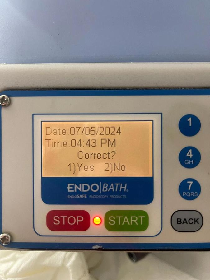 Used ENDOSAFE M601 ENDO Bath Endoscopy Flexible Scope Bath