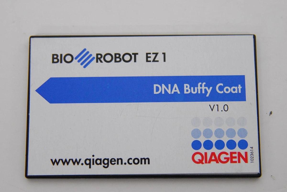 Used Qiagen Biorobot EZ1 DNA Buffy Coat Card