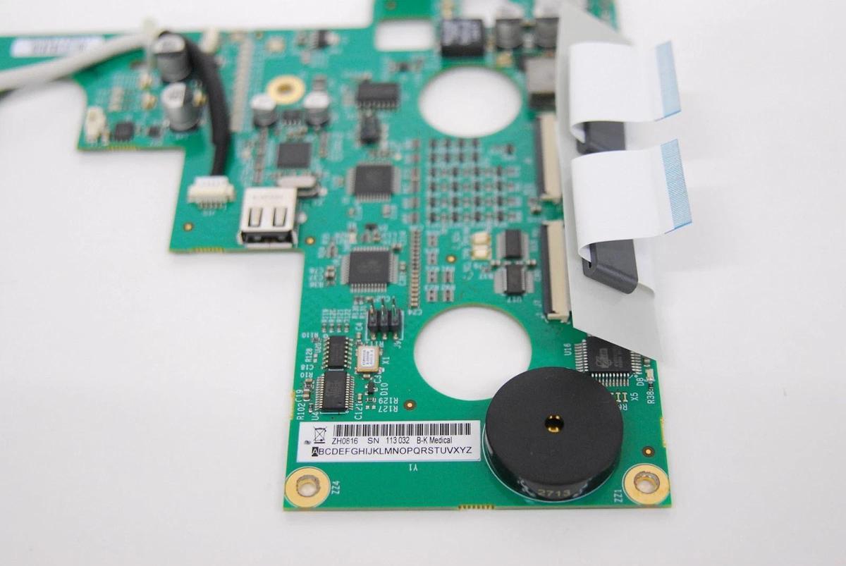 Used BK Medical ZH0816 XM0672 Ver 2 Keyboard Control Board - Flex Focus Ultrasound