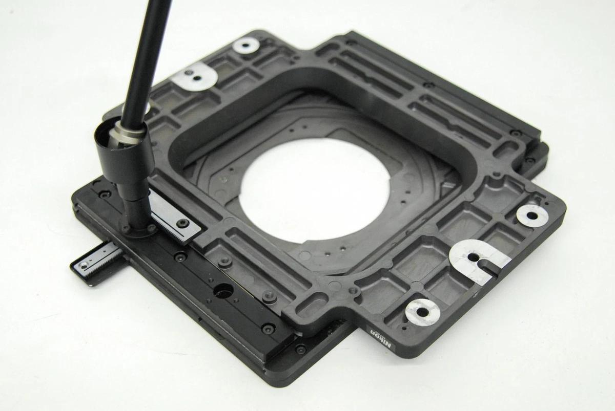 Used Nikon Mechanical X-Y Microscope Stage - Diaphot 200 300