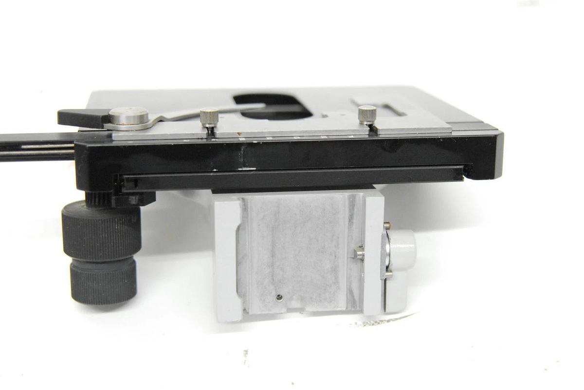 Used Zeiss 47 34 15 Mechanical Stage X-Y Stage W/ Quick Release Stage Carrier