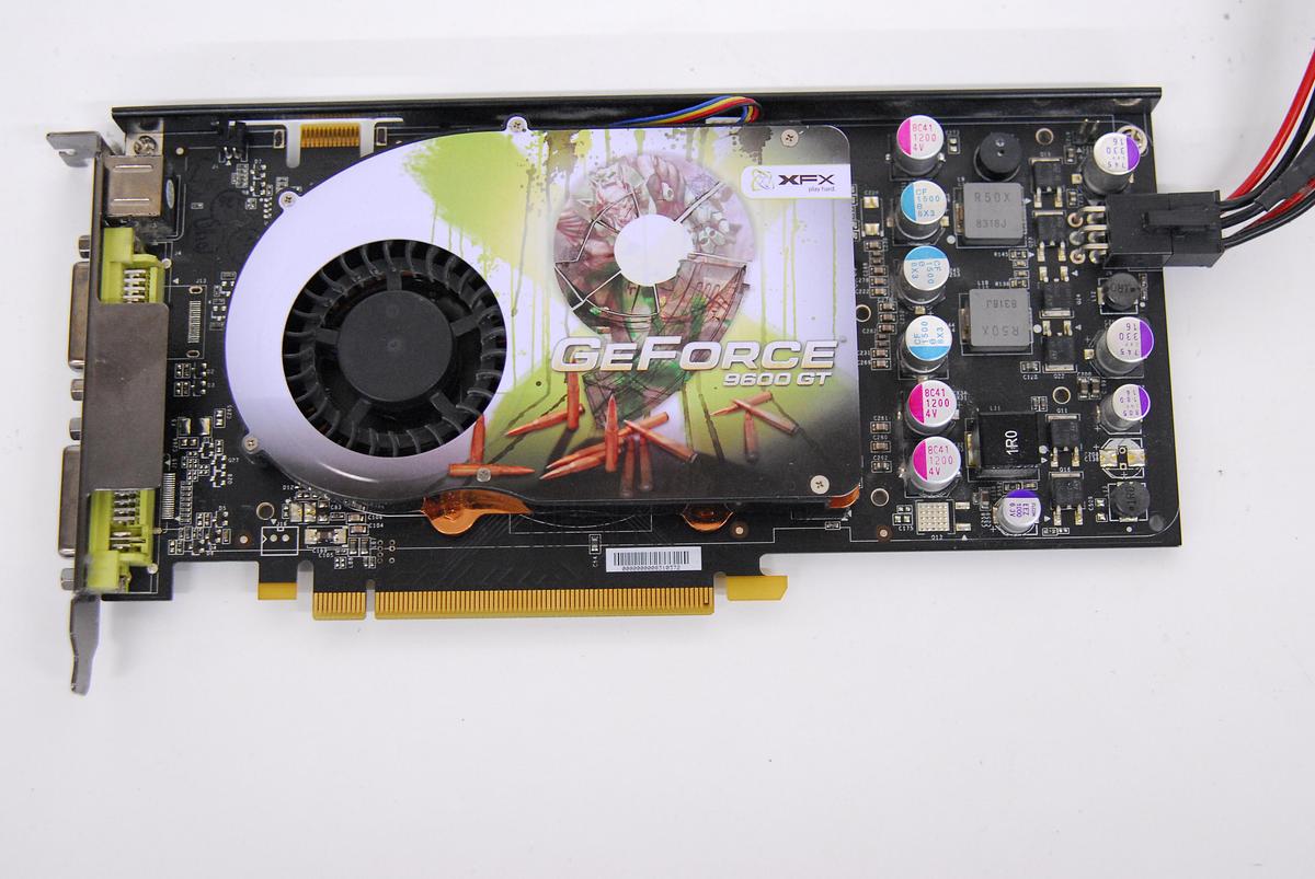 Used XFX GeForce 9600 GT K8A100527 512MB DDR3 Graphics Card - GE Voluson E8