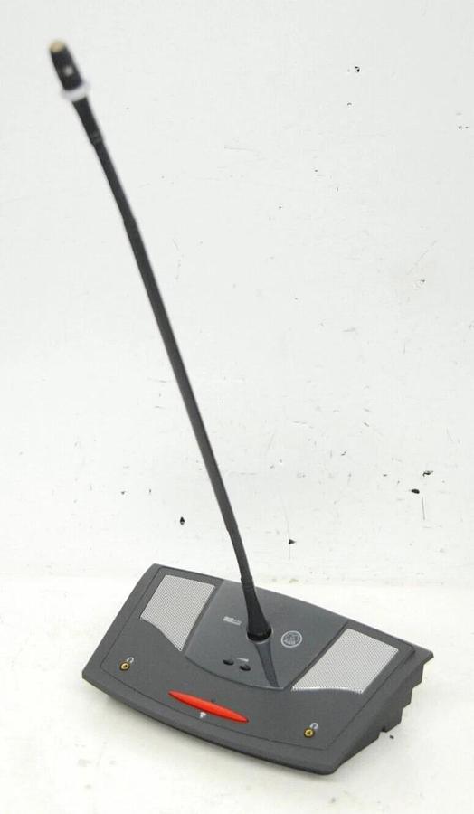 Used AKG CS5 DU Conference Delegate Base Unit W/ Microphone, 1x AC Adapter - Lot of 6