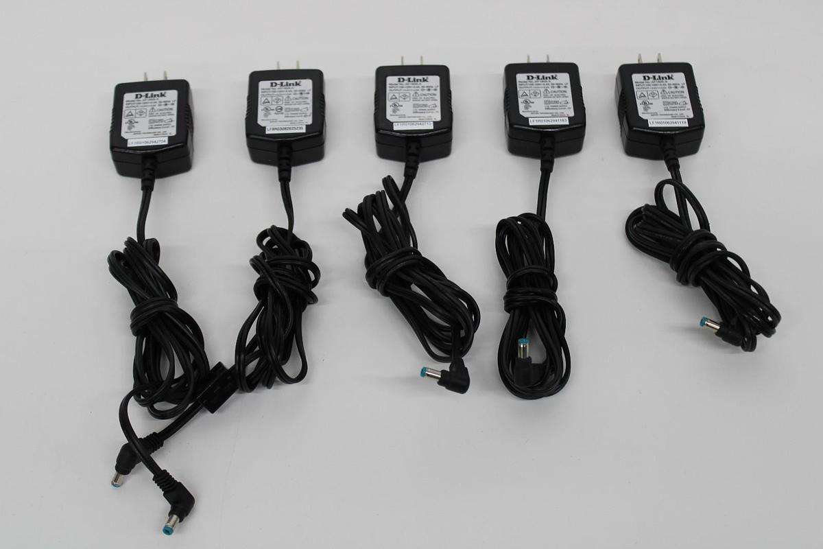 Used D-Link AF1805-A  Power Adapter Output 5.0V 2.5A LOT OF 5