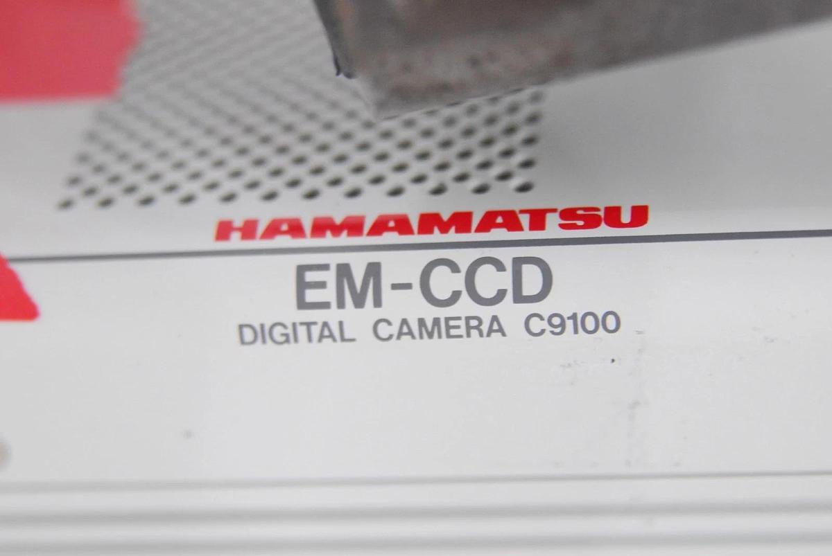 Used Hamamatsu EM-CCD C9100-50 Microscope Camera W/ Magnetic Mount - Read Description