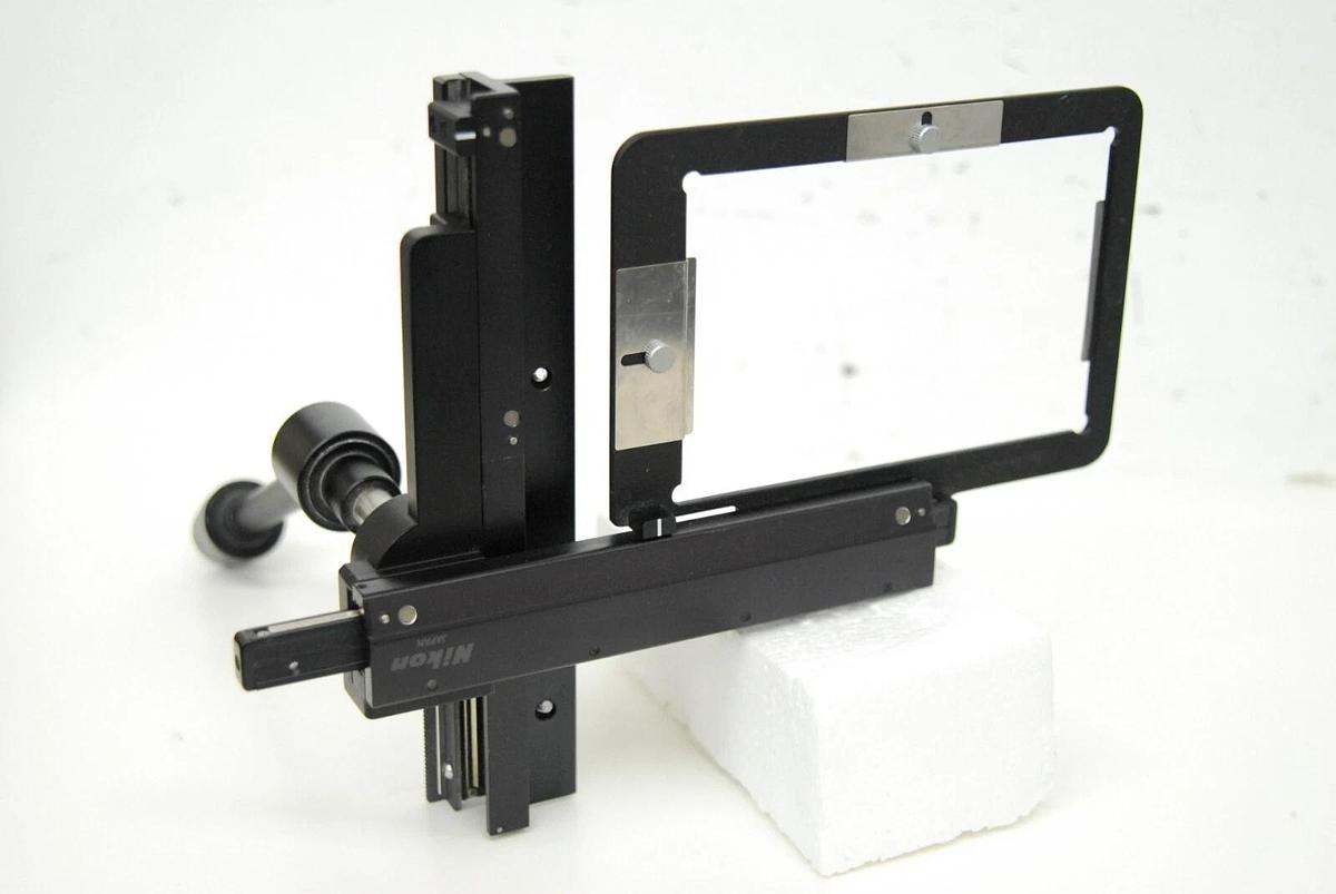 Used Nikon Attachable X/Y Mechanical Stage Specimen Holder (Diaphot)