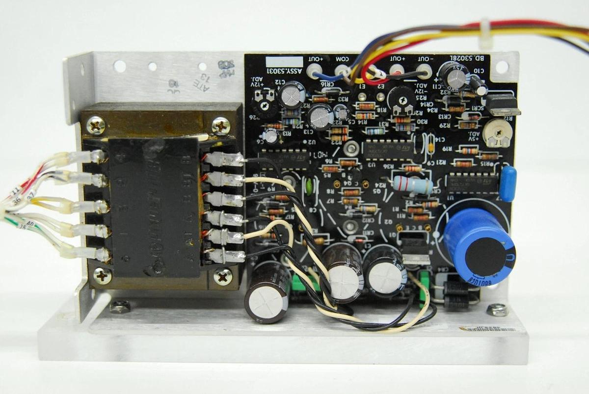 Used Power-One HTAA-16W-A Triple-Output Linear DC Power Supply (+5V, +/-12V)