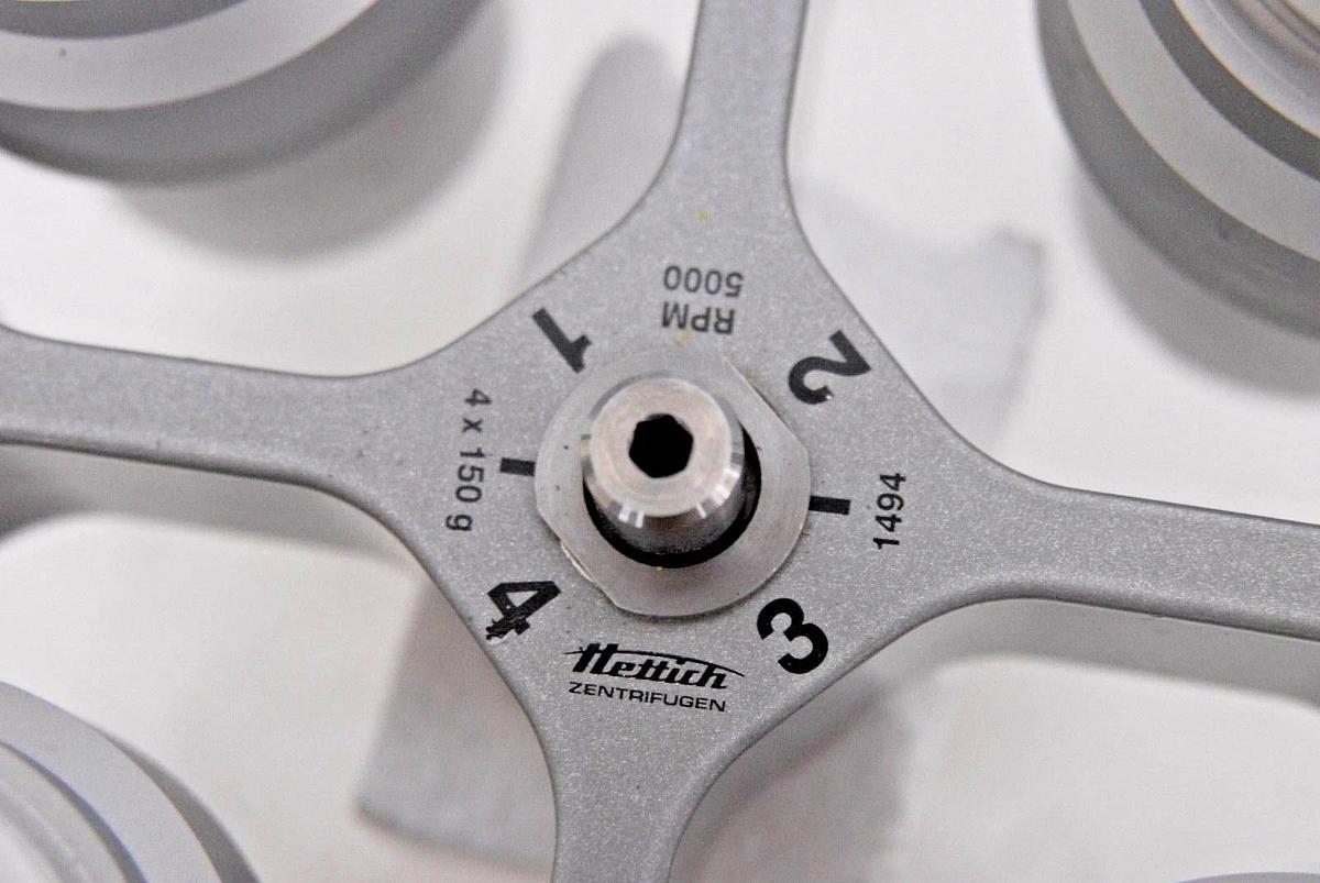 Used Hettich 1494 Rotor W/ 1430 Buckets, 4416 Inserts - 1401-01 Universal 320