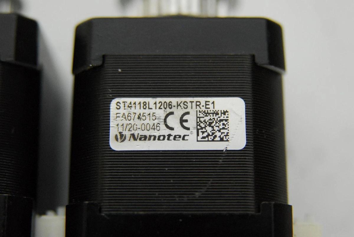 Used Nanotec ST4118L1206-KSTR-E1 Stepper Motor - Lot of 3