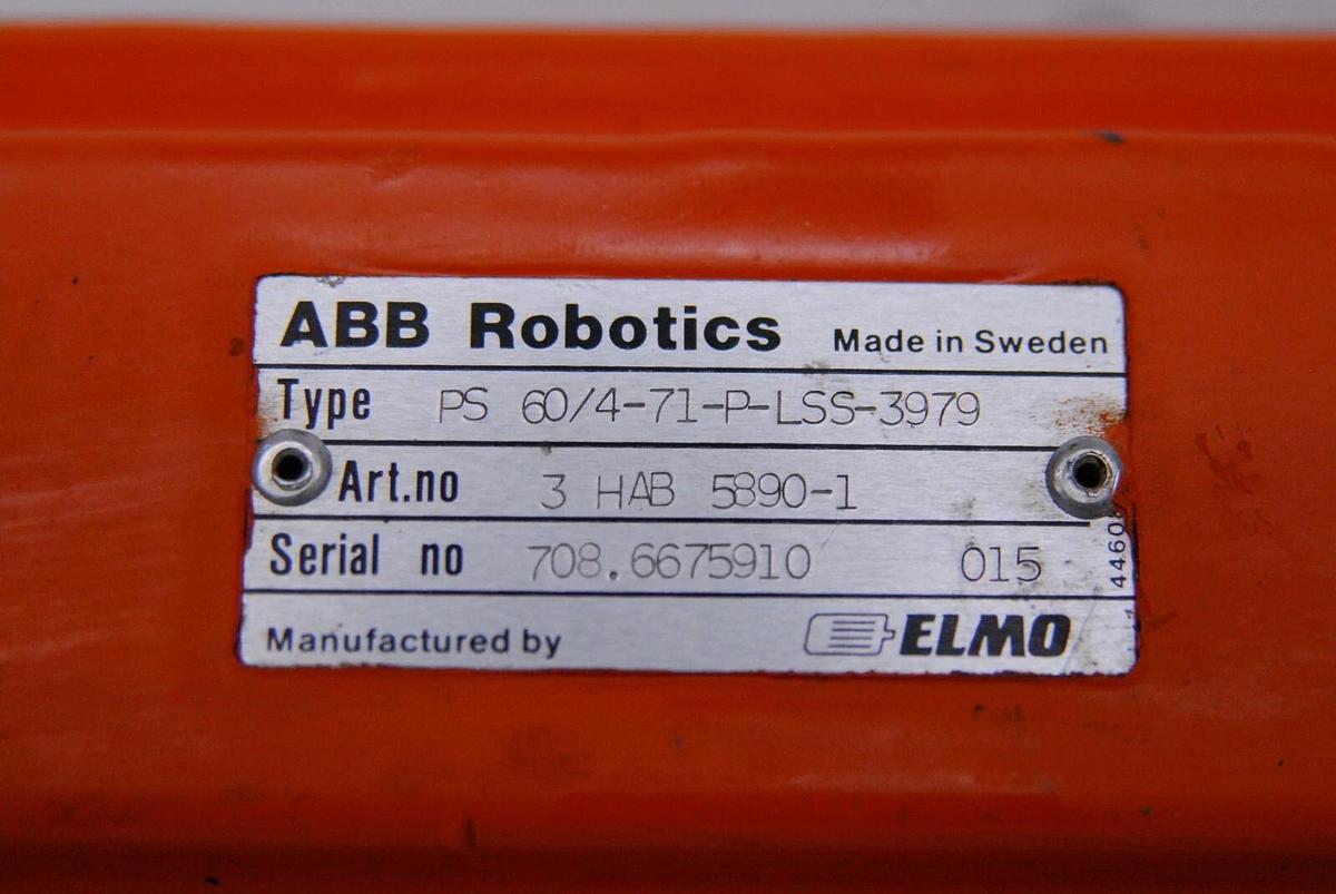 Used ABB 3HAB5890-1 PS 60/4-71-P-LSS-3979 Servo Motor with Encoder