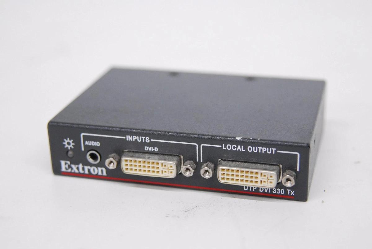 Used Extron DTP DVI 330 Tx Long Distance Transmitter for DVI